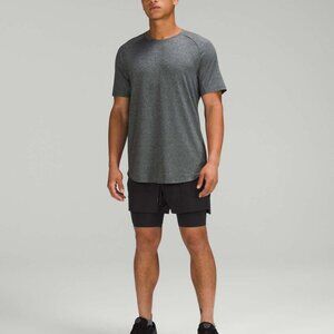Lululemon Men's Black Linerless License To Train Athletic Shorts Size S